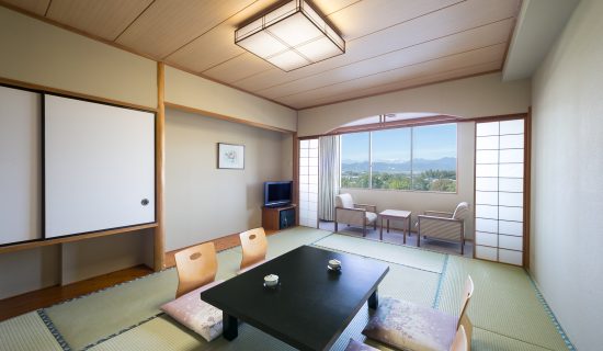 Classic Room, Japanese style, 4 Futon beds, Mountain view