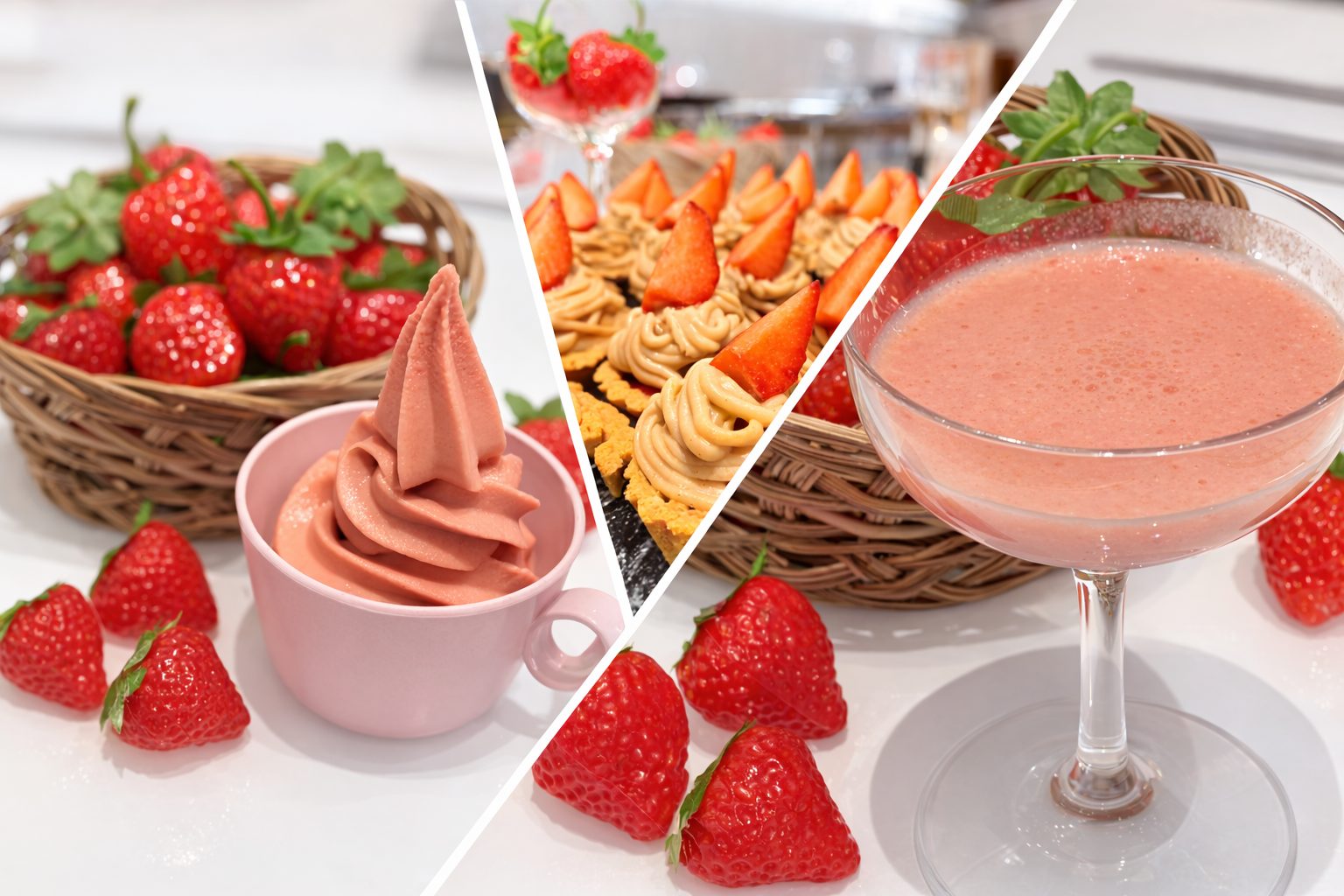 A reward for spring. Strawberry sweets are available for a limited time / All-inclusive <with evening breakfast>