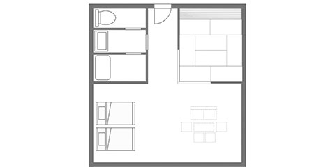 房間布局圖|長野松代美居溫泉度假酒店 